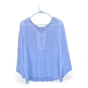 Counterparts White Lace Detail Top